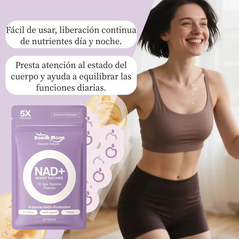 30 Parches NAD+ Formula Anti-edad